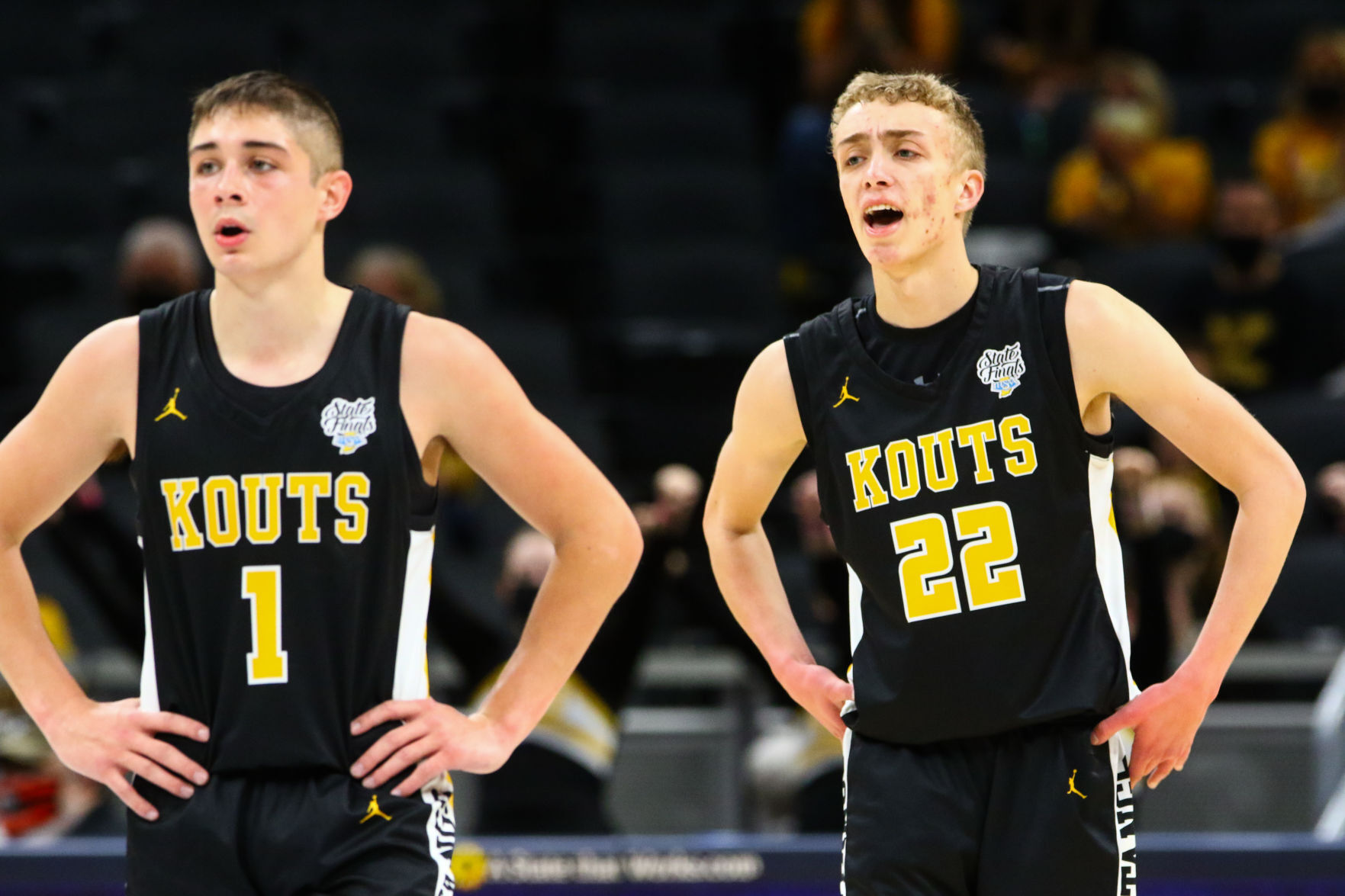 Gallery: Class A boys basketball state final: Kouts vs. Barr-Reeve